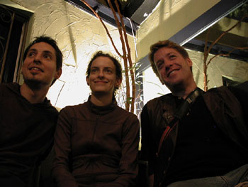 Bill, Sherry and Ivan (sans absinthe).