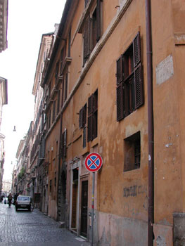 Narrow street.